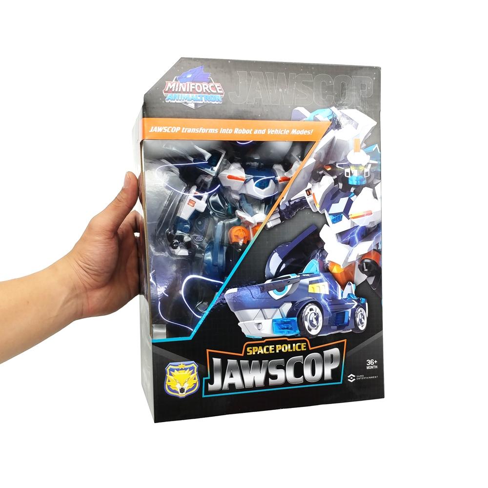 Đồ Chơi Mô Hình Siêu Robot Cảnh Sát Vũ Trụ Cá Mập Space Police JawsCop - Miniforce 309001