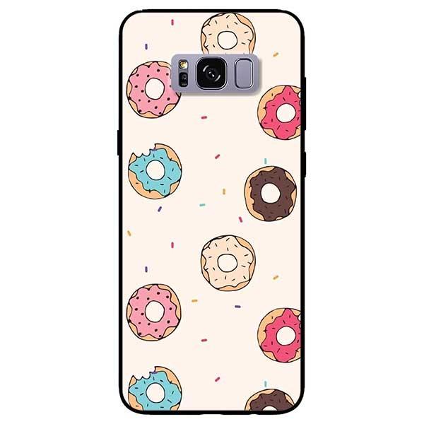 Ốp lưng dành cho Samsung S8 - S8 Plus - S9 Plus mẫu Họa Tiết Bánh Donut