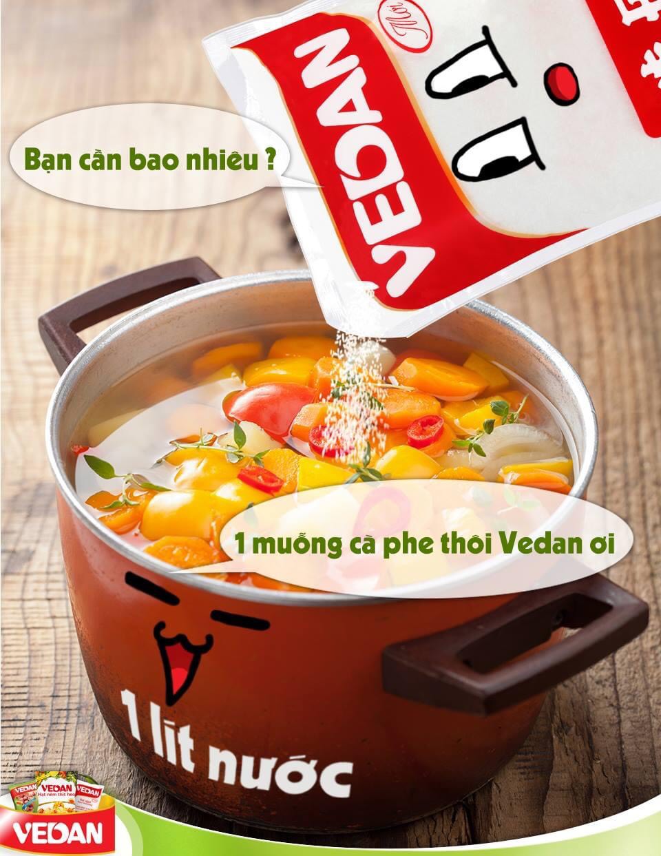 Combo 3 Gói Bột Ngọt VEDAN 454g
