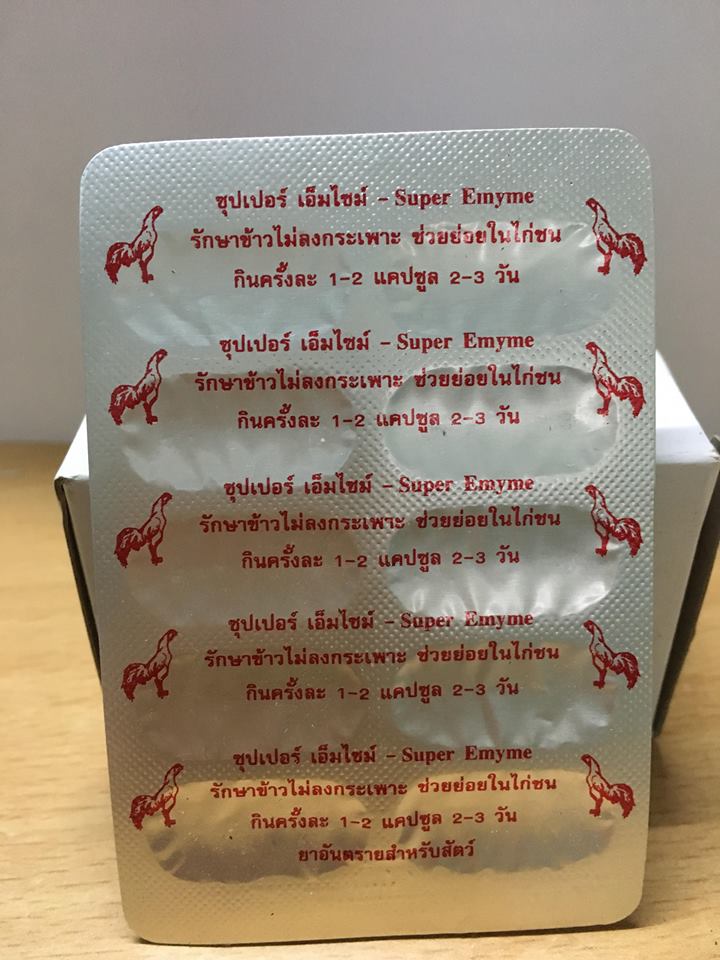 Thuốc chữa chướng dều chậm tiêu cho gà tre gà chọi hàng thái lan