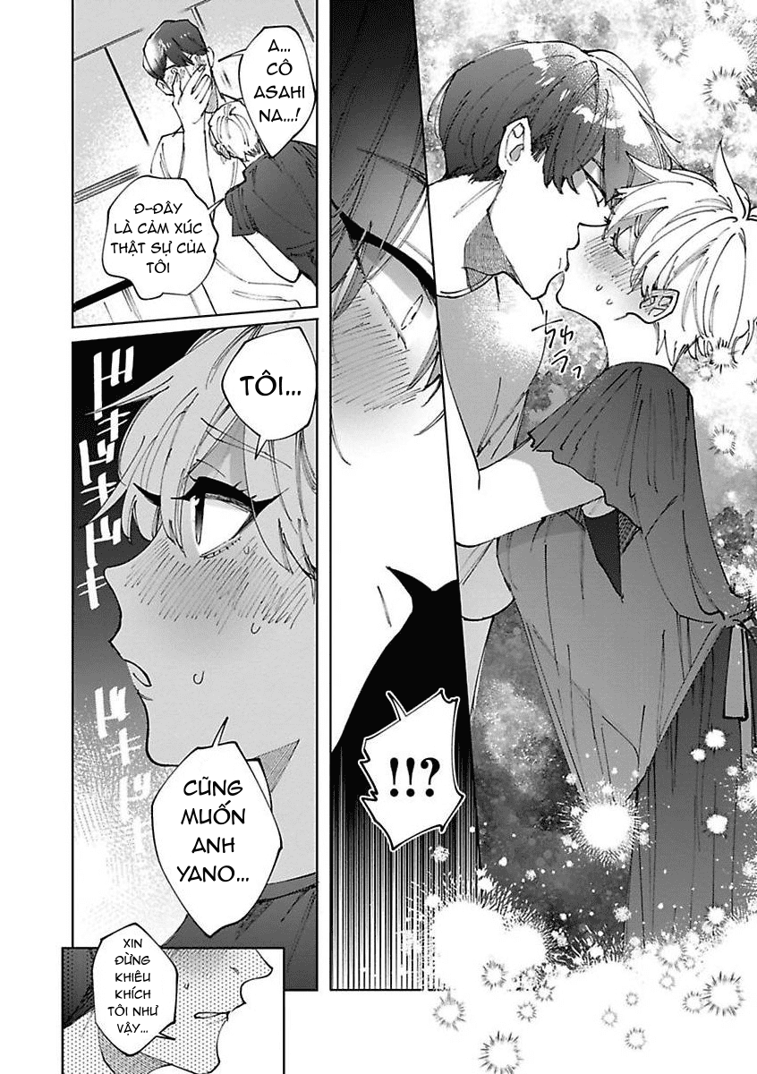 hậu bối yandere muốn cứu vớt ''nô lệ của tư bản'' chapter 3.1 13