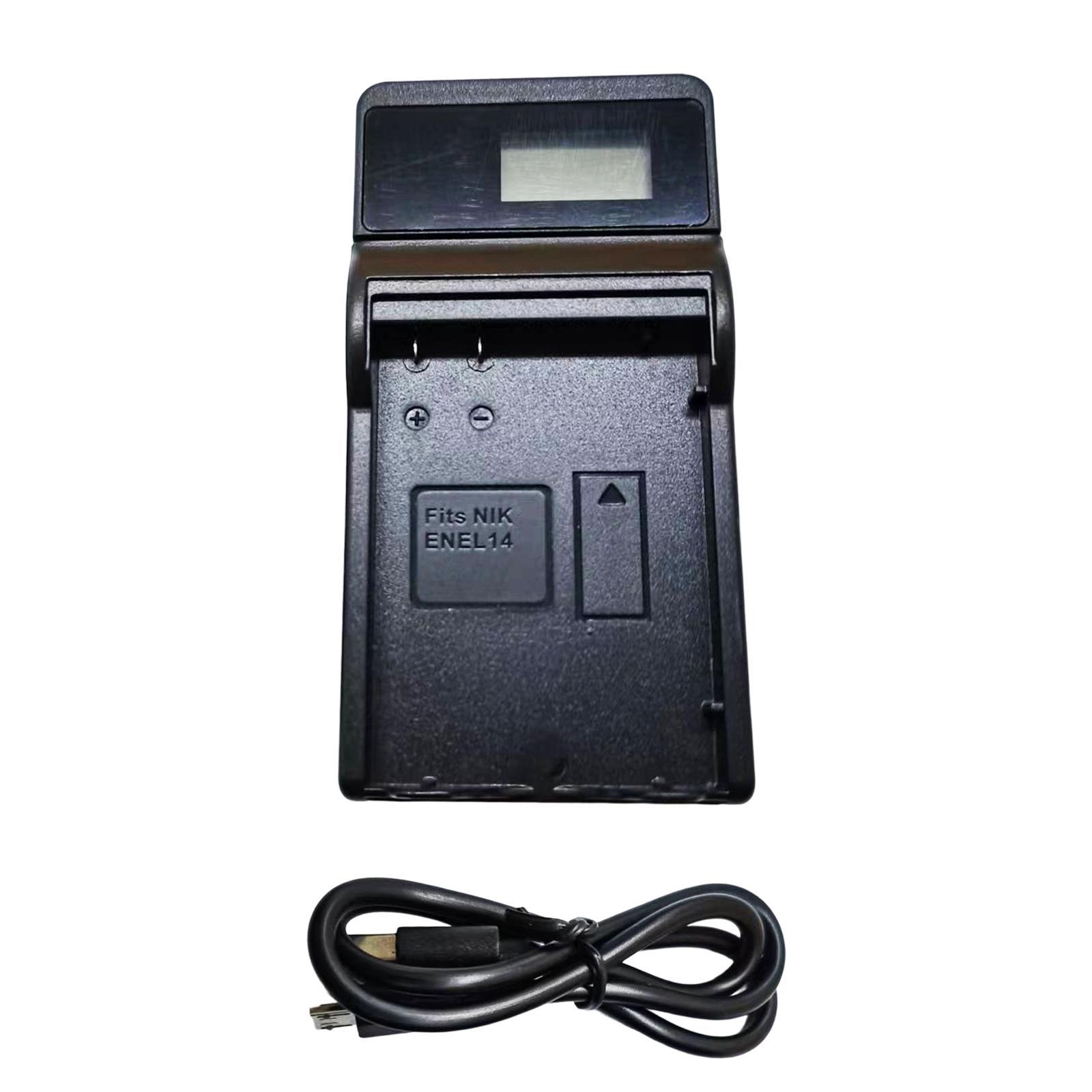 EN-EL14 Battery Charger for D3100 D3200 D3300 D5300 D5500