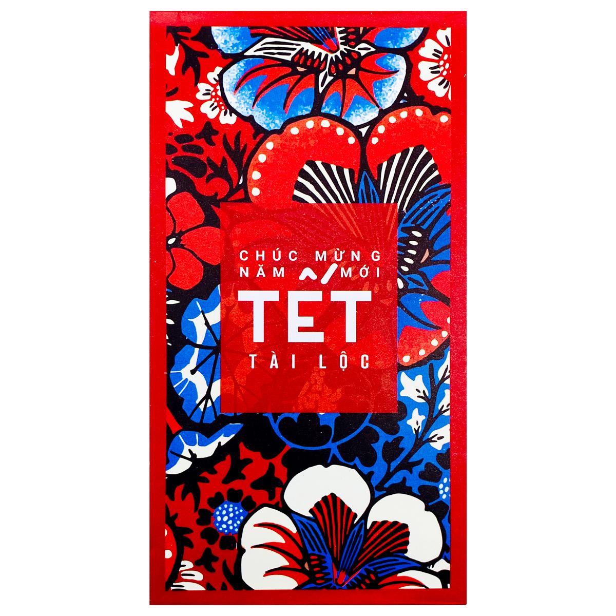 Bộ 5 Bao Lì Xì Hoa Tết Bính Ngọ 2026 - Futurebook L384 - Tết Tài Lộc