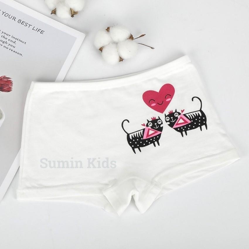 Quần chip cho bé mẫu quần quần chip đùi cho bé gái họa tiết dễ thương vải cotton SUMIN KIDS