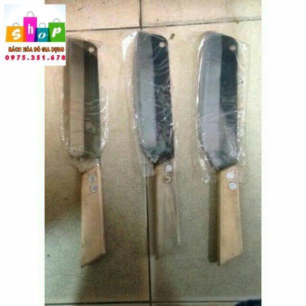 Dao thái chuôi gỗ 30cm- Lưỡi dao sắc bén