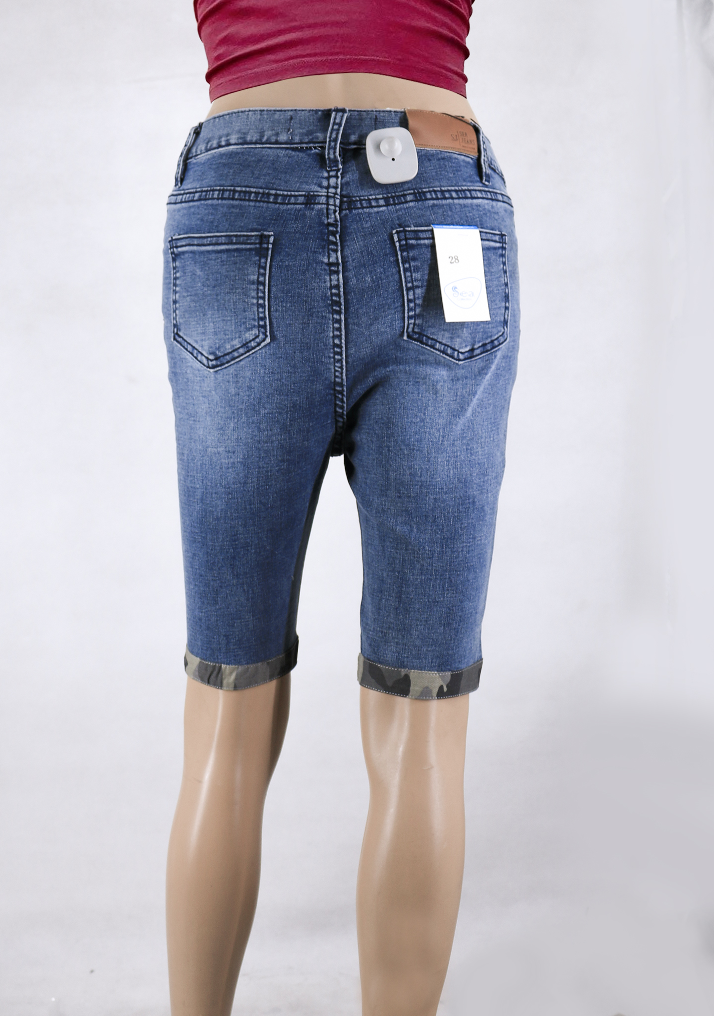 Quần Jean Lửng Nữ 6070 Sea Collection