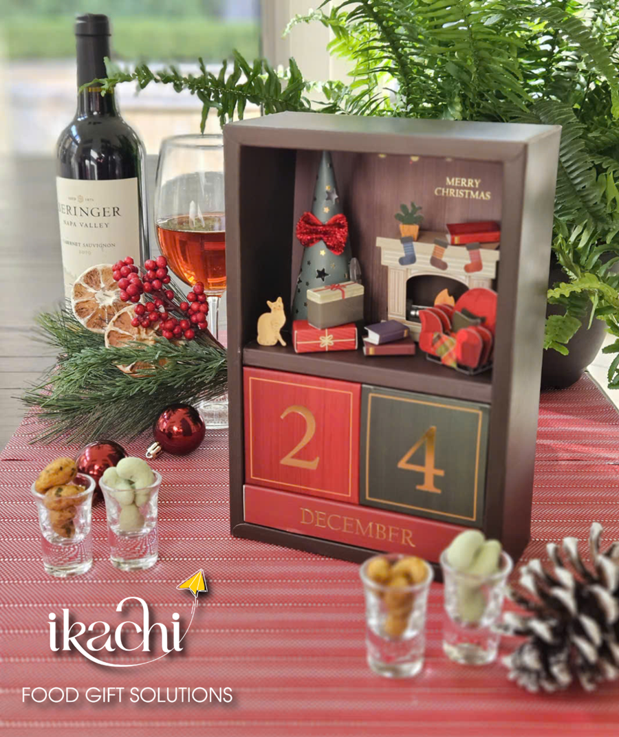 Set Quà Giáng sinh xanh &quot;Warm Christmas&quot; - Hộp lịch Noel, Quà tặng Noel ý nghĩa cho gia đình, doanh nghiệp