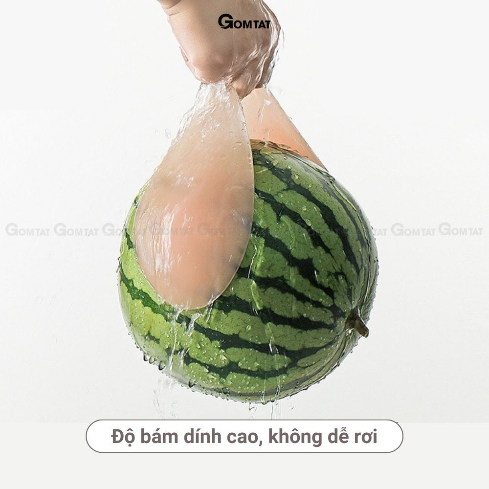 Áo dán ngực GOMTAT hỗ trợ định hình vòng một, lớp keo bám dính chắc chắn, chất liệu silicon an toàn cho da - SA-4949