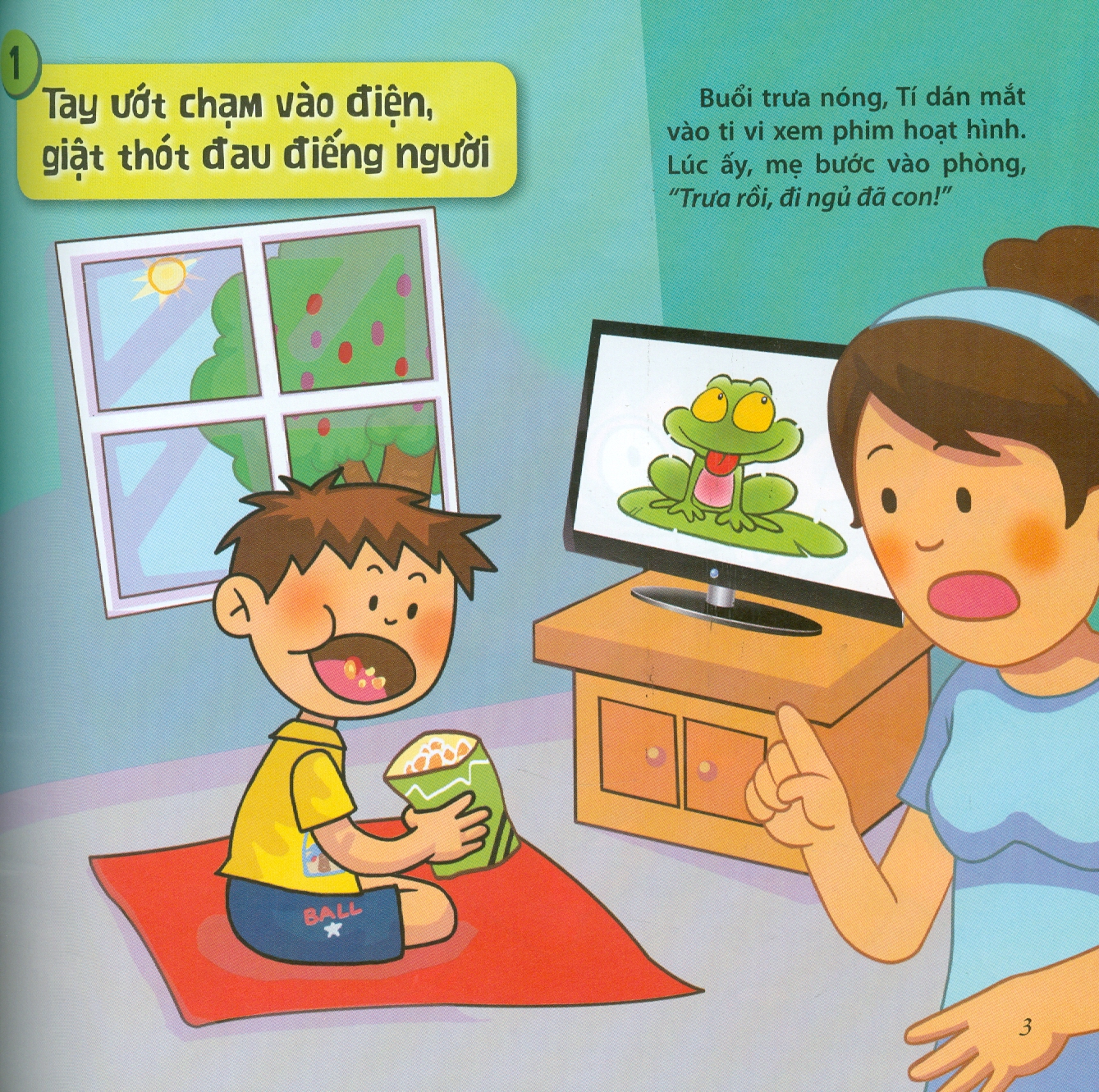 15 Bài Học An Toàn Cho Bé - An Toàn Khi Ở Nhà