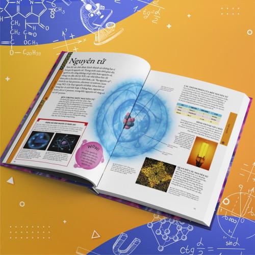 Sách bách khoa toàn thư khoa học và không gian, bảng tuần hoàn hóa học ( Bộ 3 cuốn )