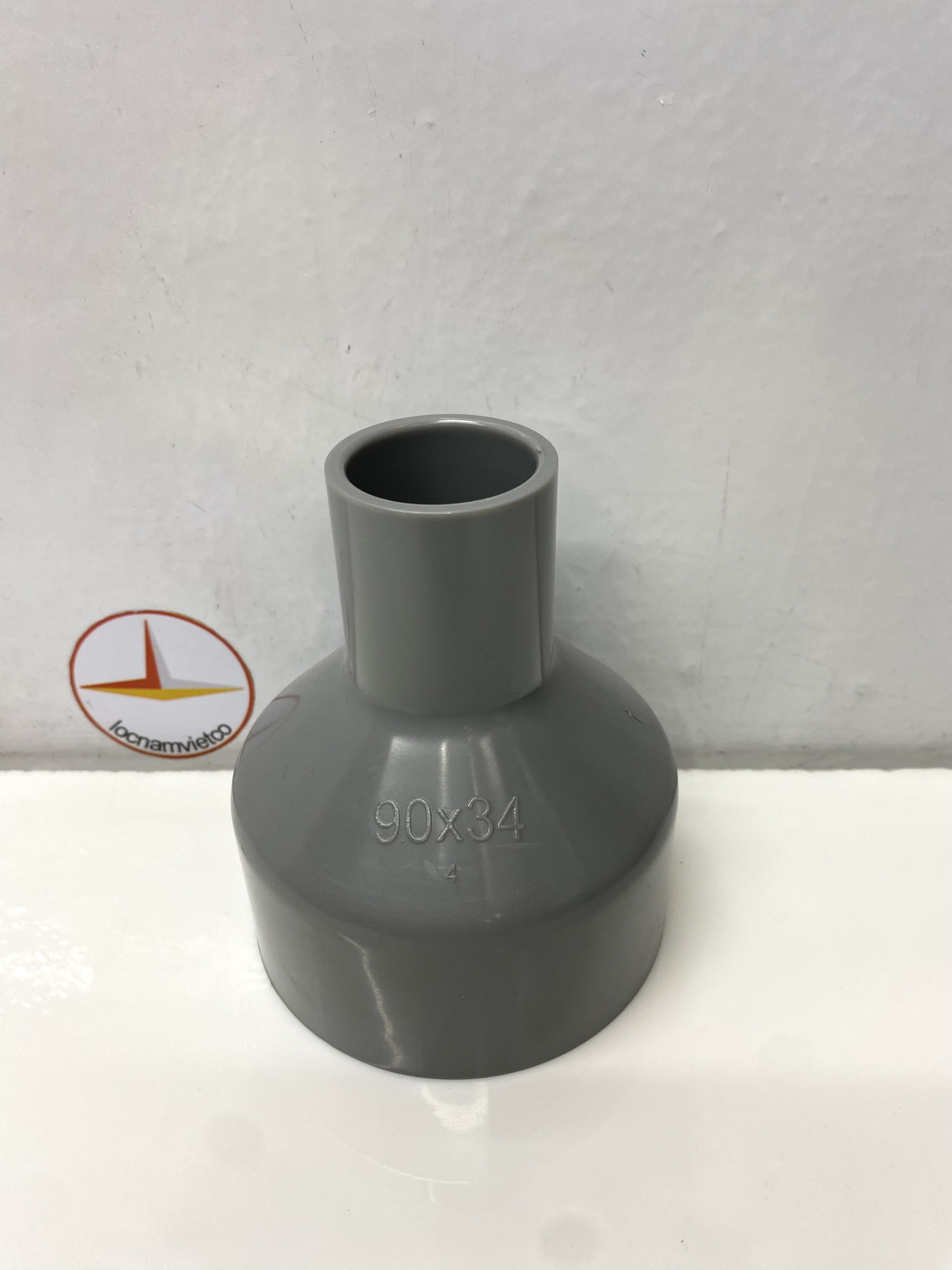 Nối giảm 90 x 34 nhựa PVC Bình Minh _N90x34