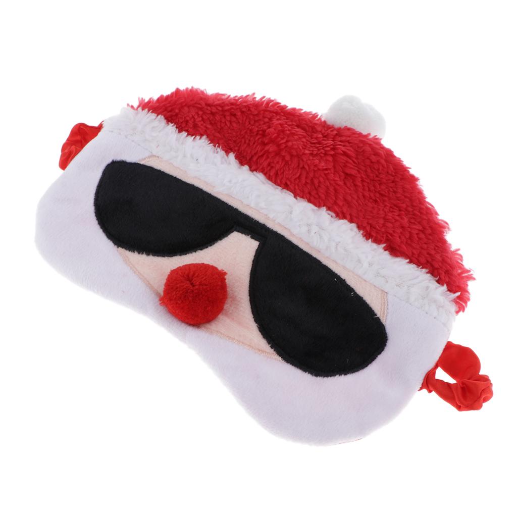 Christmas Sleep Mask Eye Shade Cover For Women Girls Blindfold
