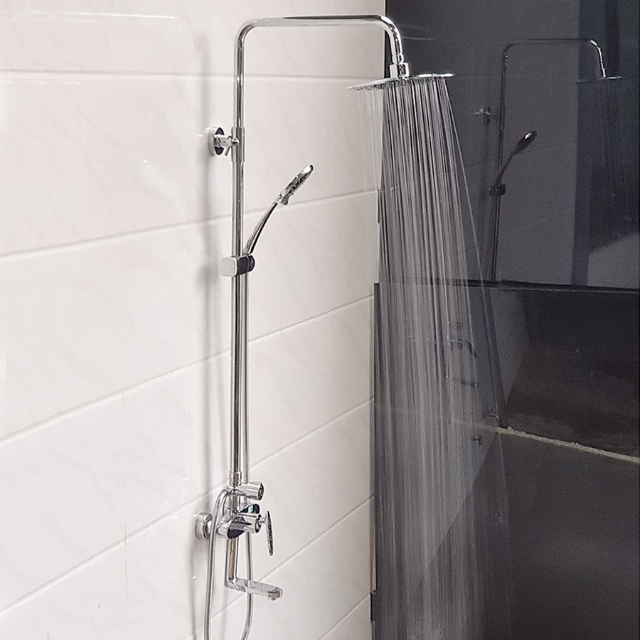 Cây sen nóng lạnh Đồng mạ Chrome Eurolife EL-SC912