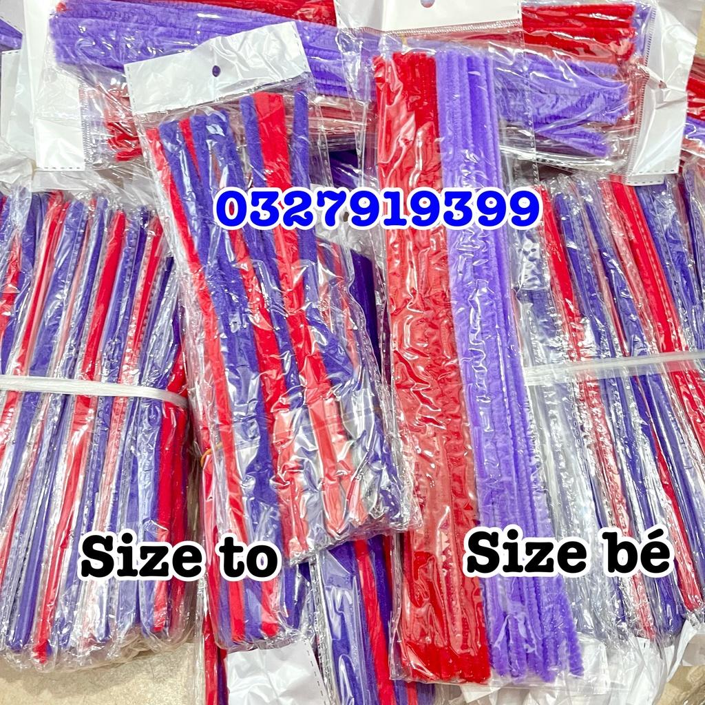 Dây kẽm nhung uốn tóc kiểu Premlock ( tùy size )