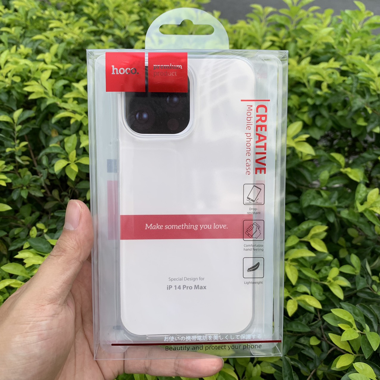 Ốp Lưng Trong Suốt Hoco Dành Cho Iphone - Hàng Chính Hãng - Iphone 14Promax