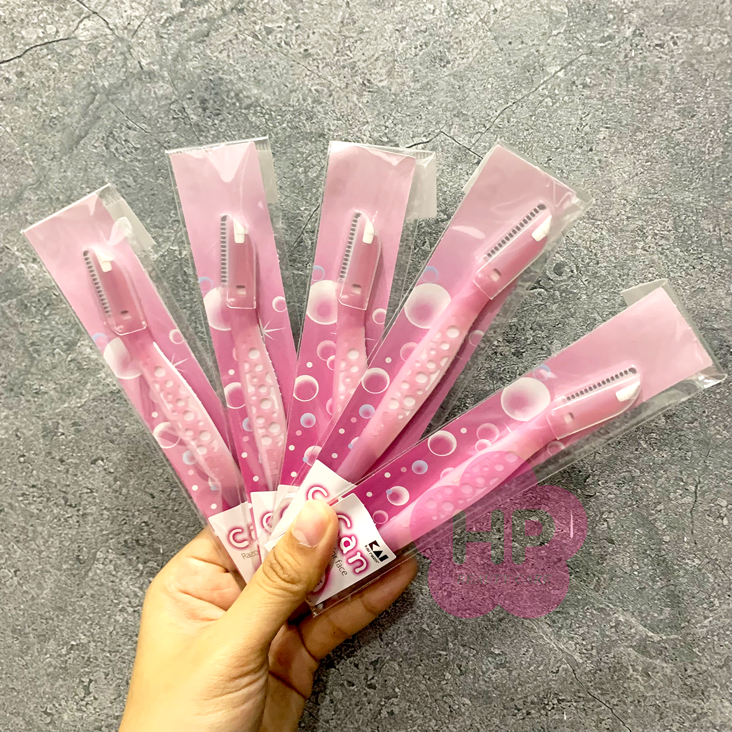 Dao Cạo Lông Mày Lưỡi Thép Không Gỉ Kai Razor (Lẻ 1 Cây)