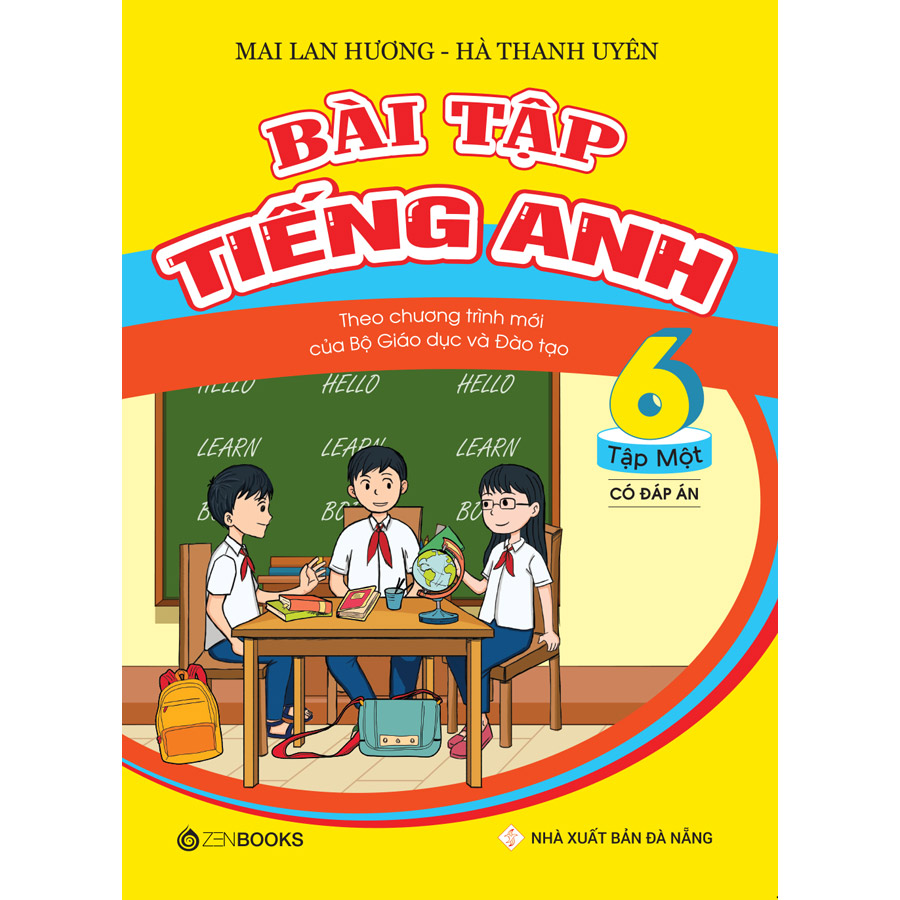 Bài Tập Tiếng Anh 6 Tập 1 - Có Đáp Án