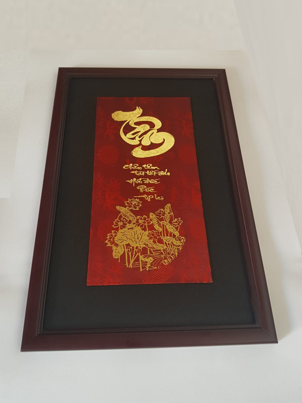 Thư Pháp dát vàng