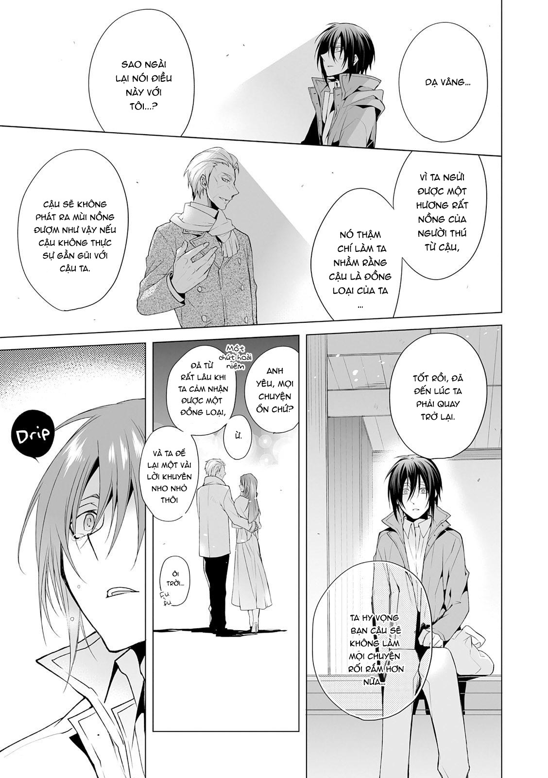 anh chàng người sói và tiểu thuyết gia lập dị chapter 4.2 4