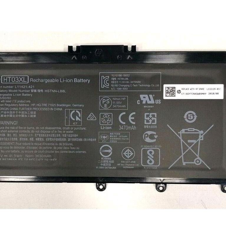 Pin Tương Thích Cho Laptop Hp 240 245 250 255 G7 348 G5 14Ce Cs 15Cs Ht03Xl - Hàng Nhập Khẩu New Seal TEEMO PC TEBAT1219