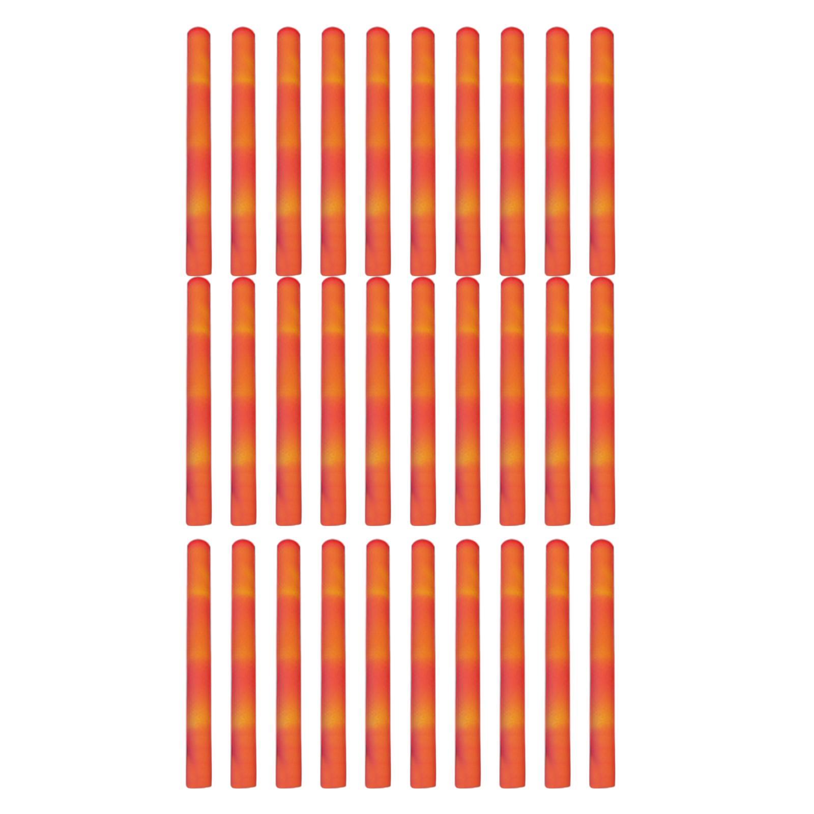 30x Light up Foam Sticks Sticks for Sporting Events Wedding Holiday