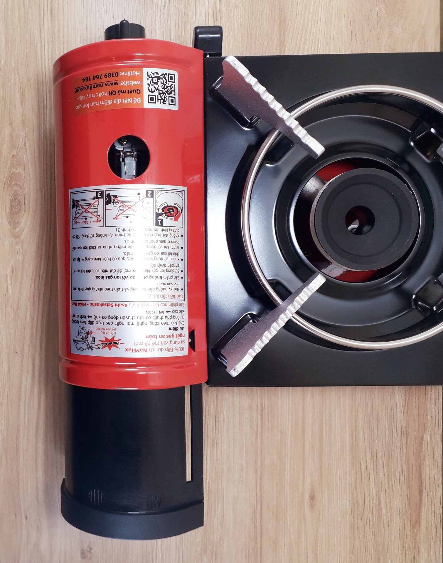 BẾP GAS MINI NAMILUX PS-1711PF SIÊU TIẾT KIỆM GAS LOẠI NHỎ - HÀNG CHÍNH HÃNG