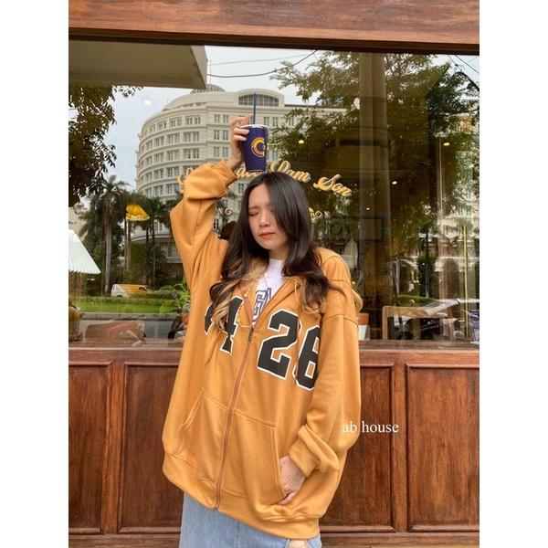 Áo Khoác Nỉ Bông Hoodie Zip F426 Unisex Nam/Nữ (Ảnh Thật) ZoZo_Unisex