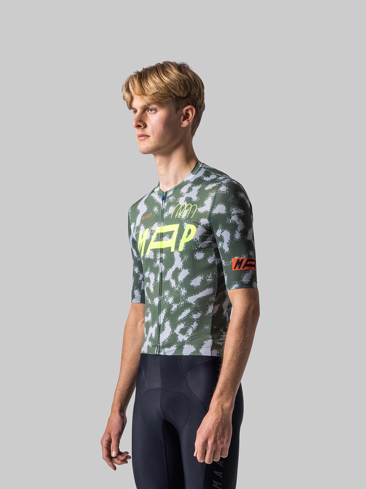 Áo Thể Thao Đạp Xe Nam MAAP Adapted I.S Pro Air Jersey - Màu Deep Moss