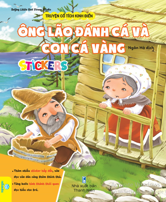 Sách - Combo 8 Cuốn Truyện Cổ Tích Kinh Điển Stickers - Ndbooks