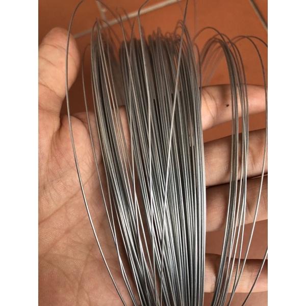 Dây thép 0,5 li mạ kẽm làm hoa giấy - mềm dẻo- hàng chất lượng