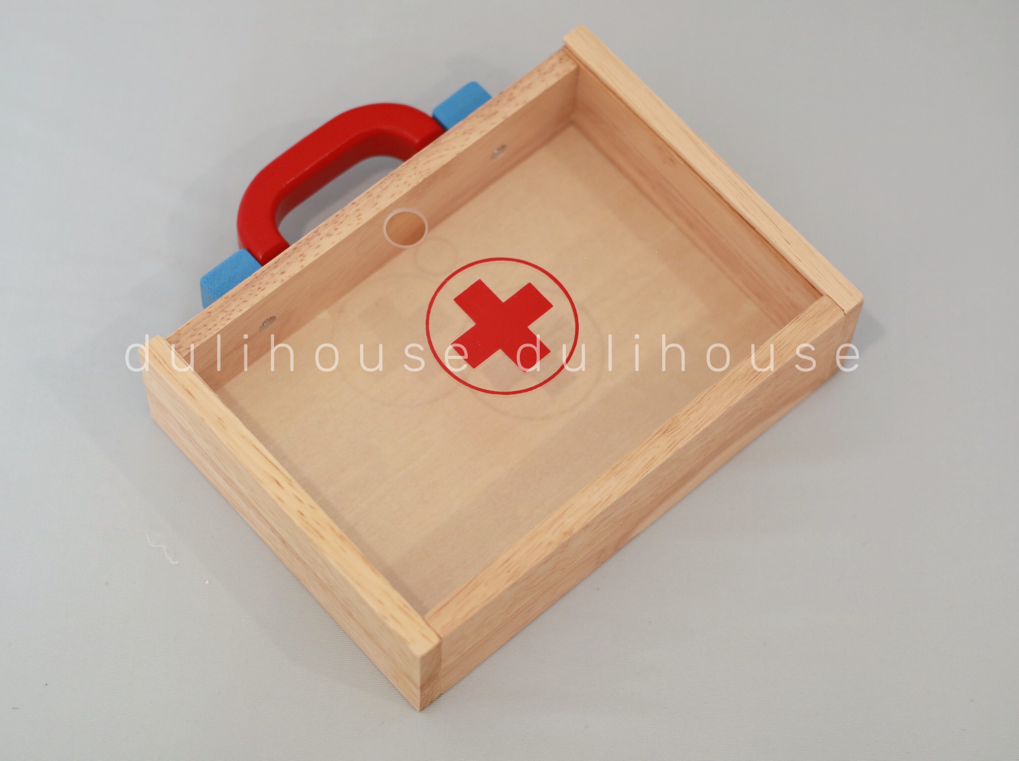 Đồ chơi gỗ cao cấp Bác sĩ, nuôi dưỡng ước mơ hướng nghiệp, giúp bé làm quen với các dụng cụ đồ nghề bác sĩ - Sản xuất tại Việt Nam