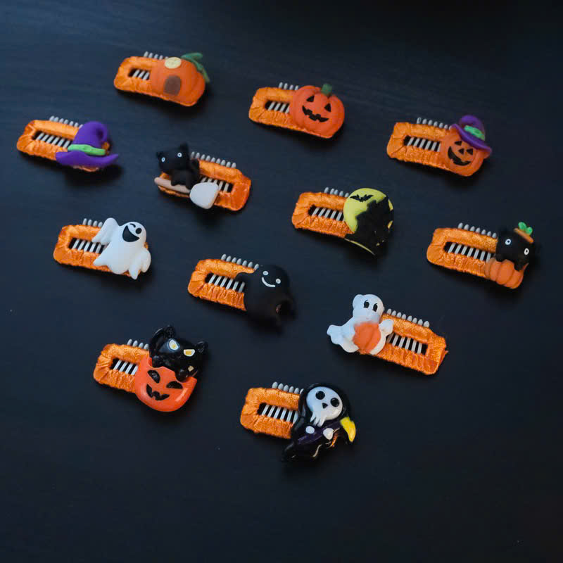 NƠ KẸP TÓC BUỘC TÓC CÀI TÓC THỜI TRANG DỄ THƯƠNG HALLOWEEN MÃ 35 CHO THÚ CƯNG CHÓ MÈO