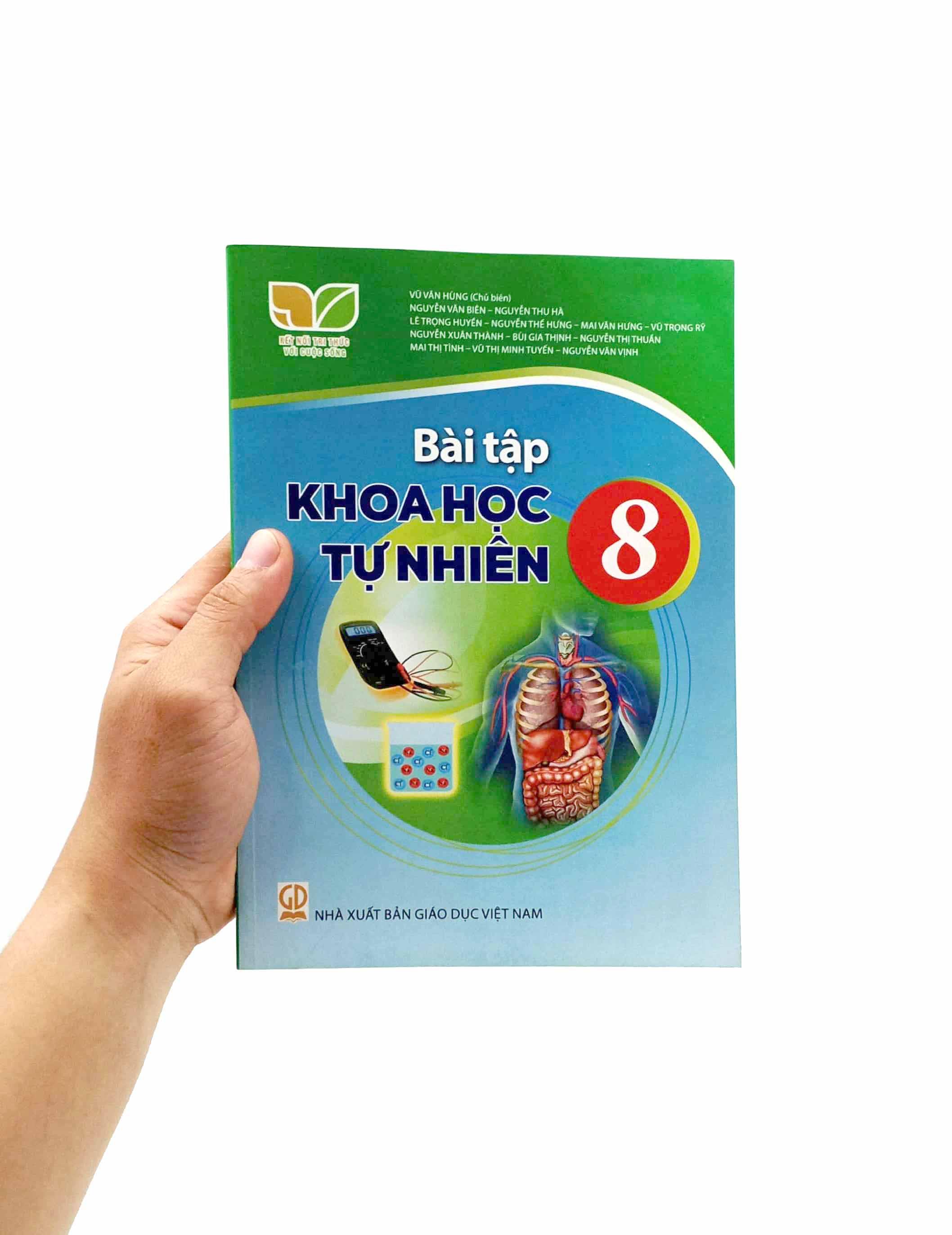 Sách Giáo Khoa Bài Tập Khoa Học Tự Nhiên 8 (Kết Nối Tri Thức) (Chuẩn)