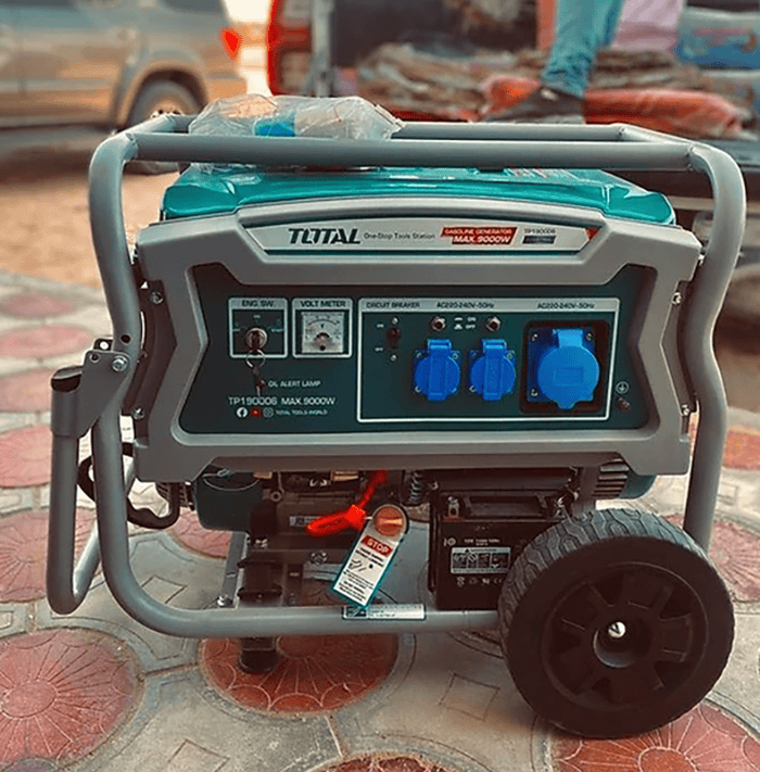 MÁY PHÁT ĐIỆN DÙNG XĂNG 9.0KW TOTAL TP190006 - HÀNG CHÍNH HÃNG