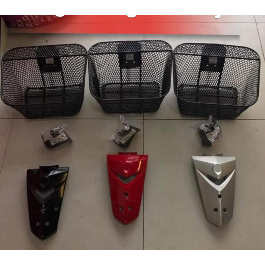 3 MÓN RỔ, PÁT RỔ, MẶT NẠ  CHO XE SIRIUS  TẶNG KÈM ỐC CAO CẤP