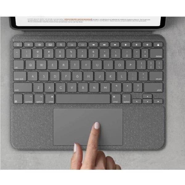 Combo Bàn Phím Logitech Touch For Ipad Pro 11inch 3RD GEN(M1) 4TH Gen(M2) - Hàng Chính Hãng