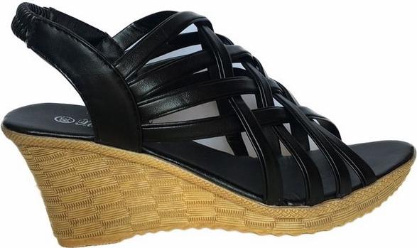 Giày Sandal Nữ Đế Xuồng Rọ C63