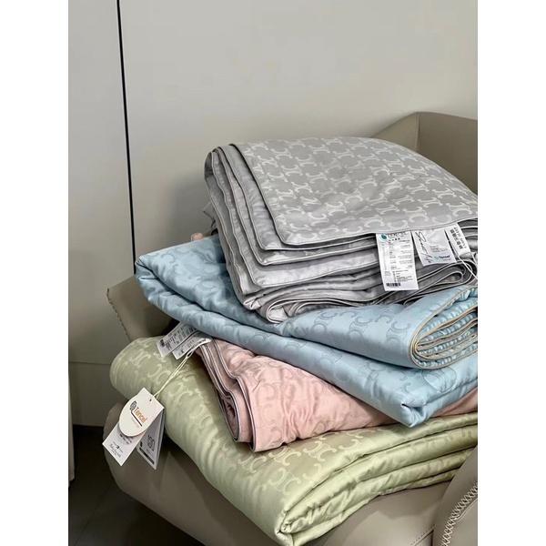 Chăn Tencel 60s Vân Chìm Mềm Mại Thấm Hút Mồ Hôi Tông Màu Siêu Sang