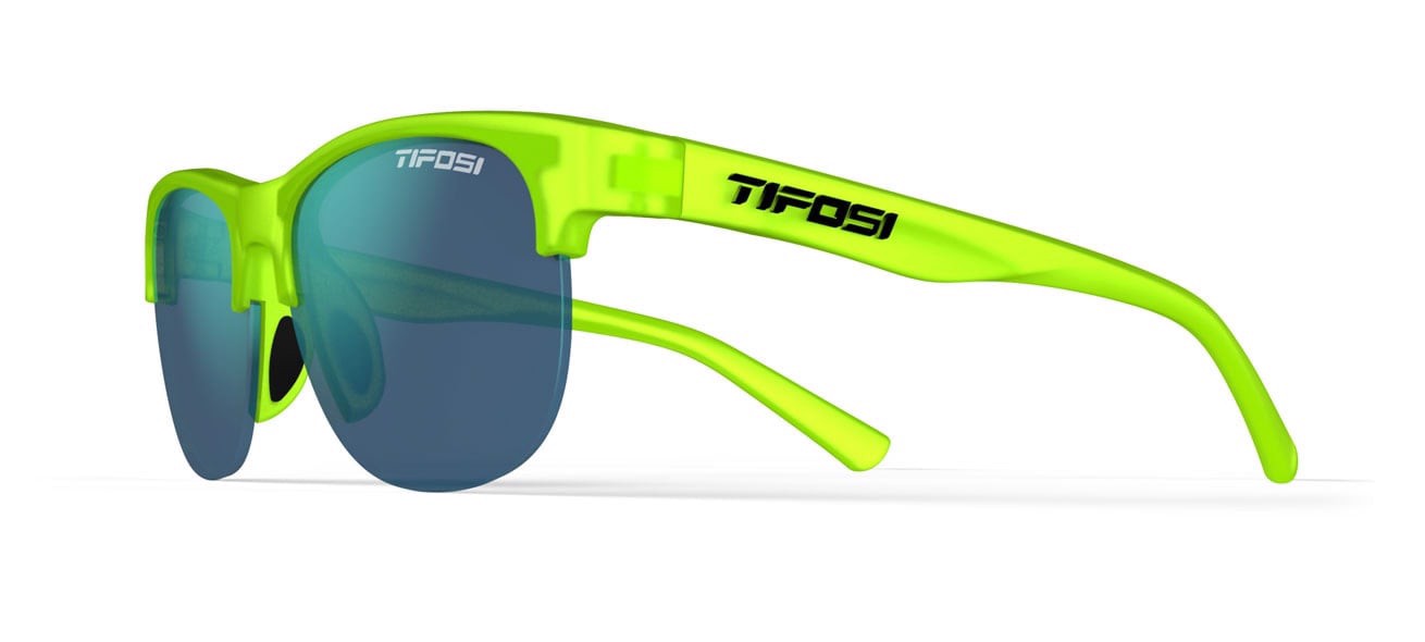 Kính Thể Thao Chạy Bộ TIFOSI SWANK SL SATIN ELECTRIC GREEN Tròng Sky Blue
