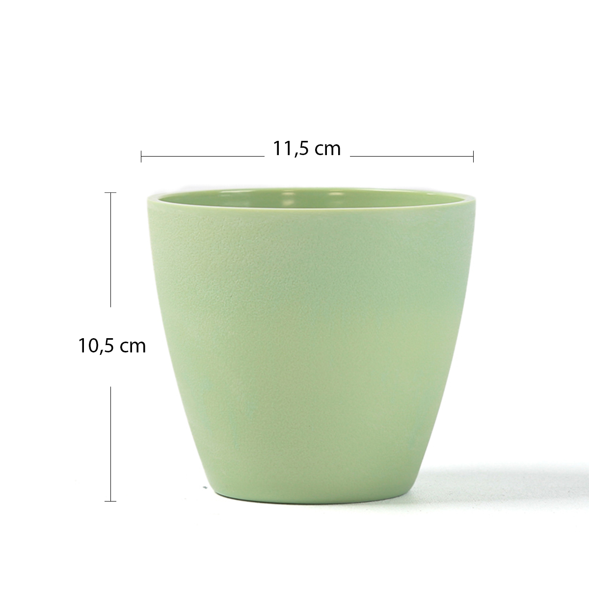 Chậu trồng cây mini MONROVIA cho sen đá, cây cảnh, hoa nhí, xương rồng, bonsai để bàn, ban công