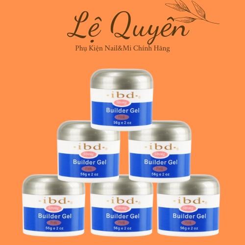 Gel Đắp IBD Không Nóng Hũ 56g_Gel Lạnh IBD Hàng Chuẩn Full Màu