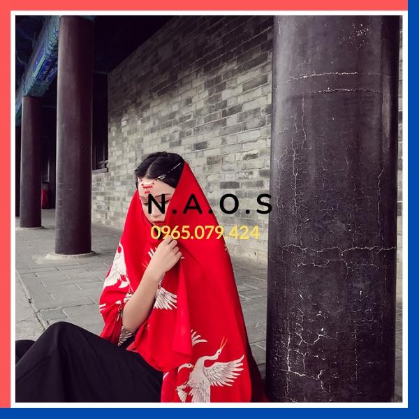 -Khăn Choàng Cổ GIữ Ấm Họa TIết Thổ Cẩm - Khăn Choàng Boho Thổ Cẩm Đi Biển-Qùa tặng 20/10-Quà Tặng Sinh Nhật