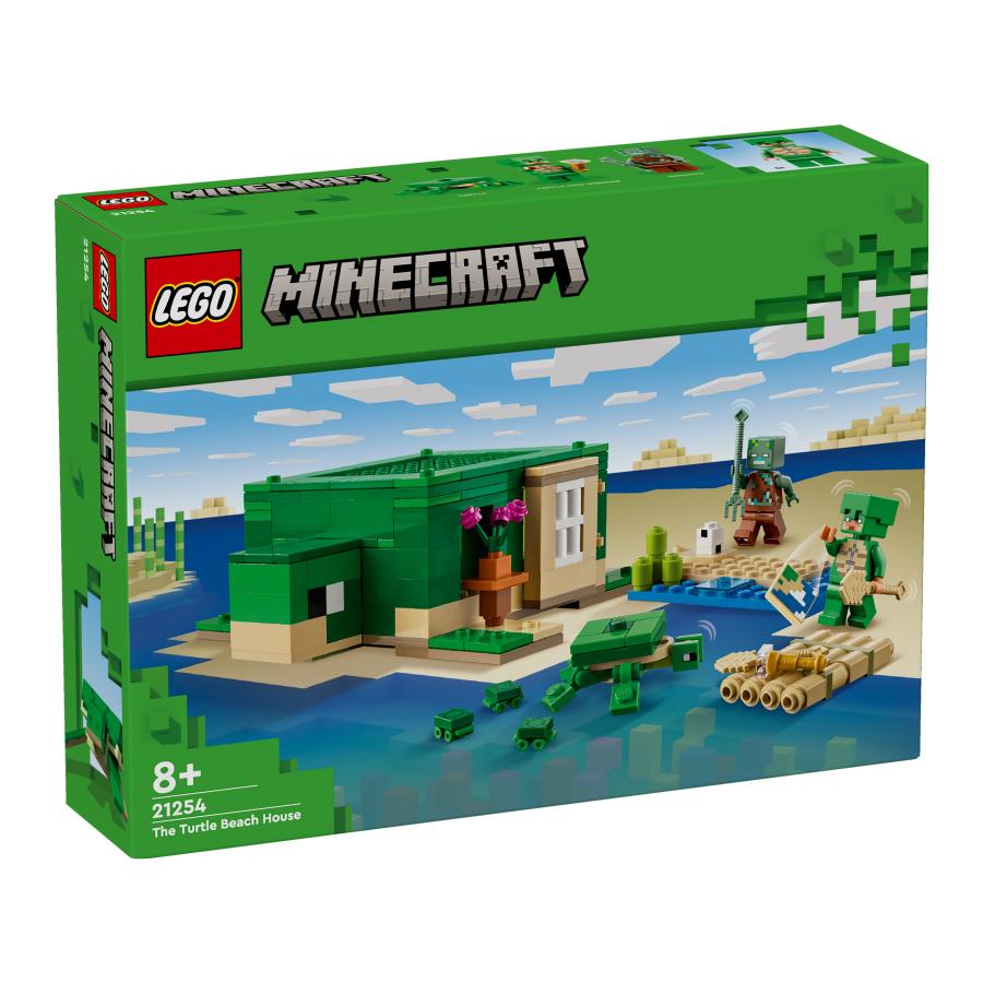 Đồ Chơi Lắp Ráp Ngôi Nhà Rùa Biển LEGO MINECRAFT 21254 (234 chi tiết)
