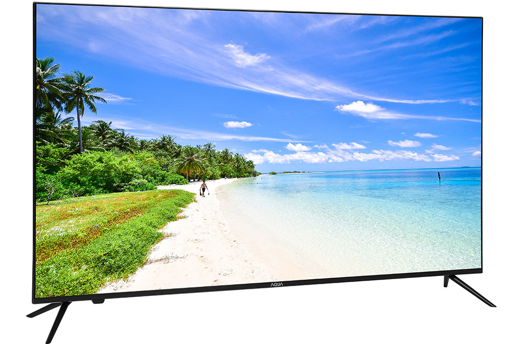 Android Tivi Aqua 4K 55 inch LE55AQT6600UG - Hàng Chính Hãng - Chỉ Giao Hà Nội