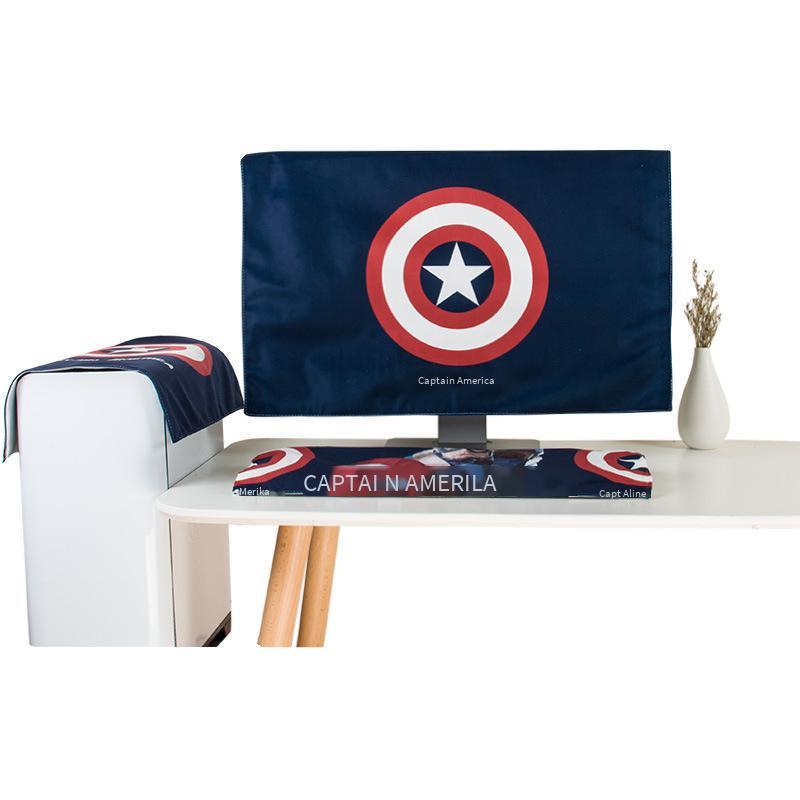 Phong cách mới nhất máy tính che bụi che máy tính để bàn đơn giản hiện đại màn hình LCD bàn phím máy chủ vỏ bảo vệ màn hình vải chống bụi