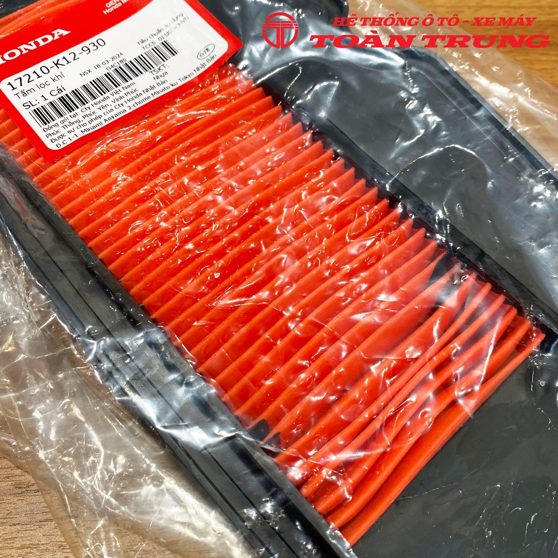 Tấm lọc gió LEAD 125 (2013-2015) chính hãƞg Honda &quot;17210K12900&quot;