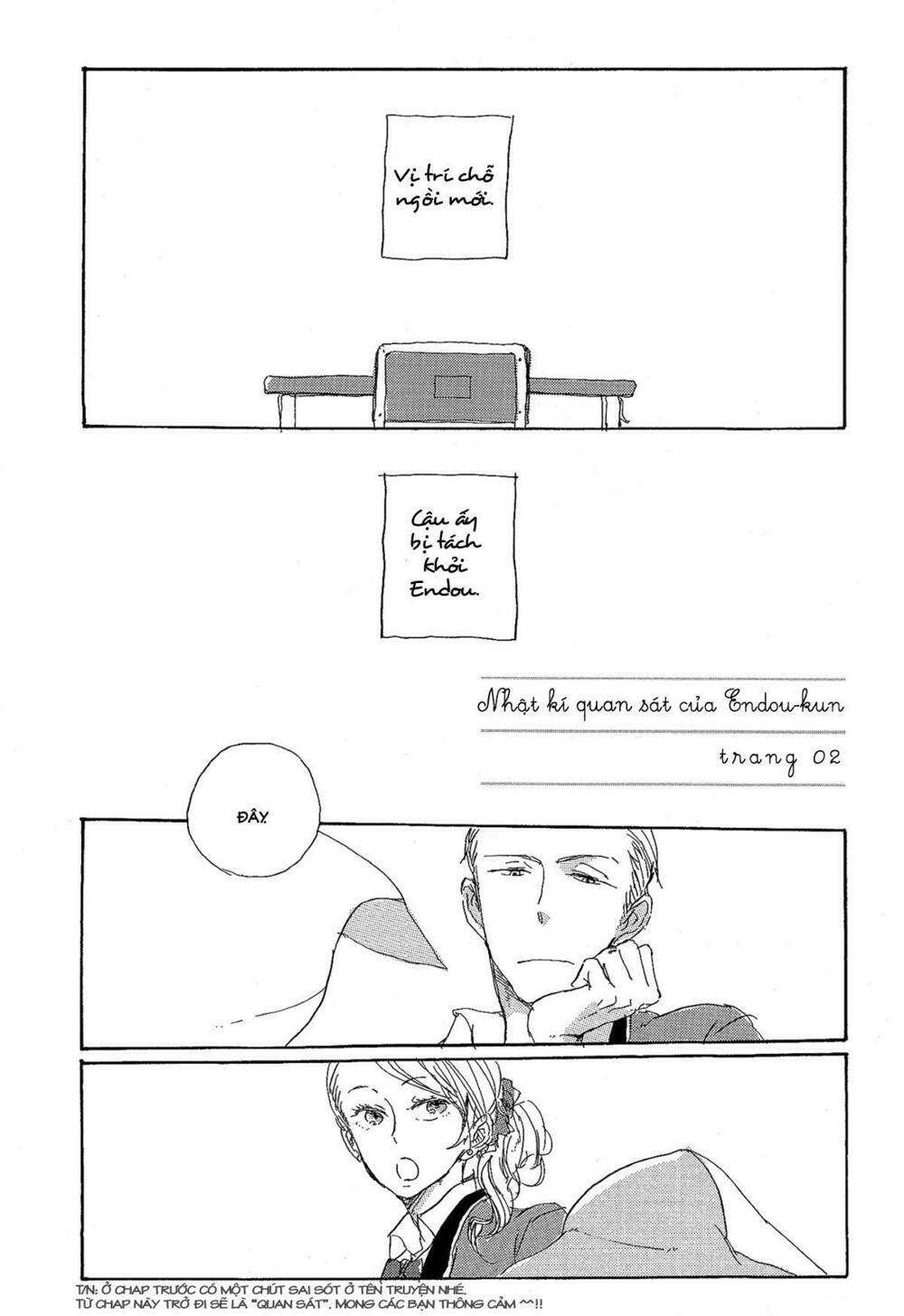 endou-kun no kansatsu nikki chapter 2 6