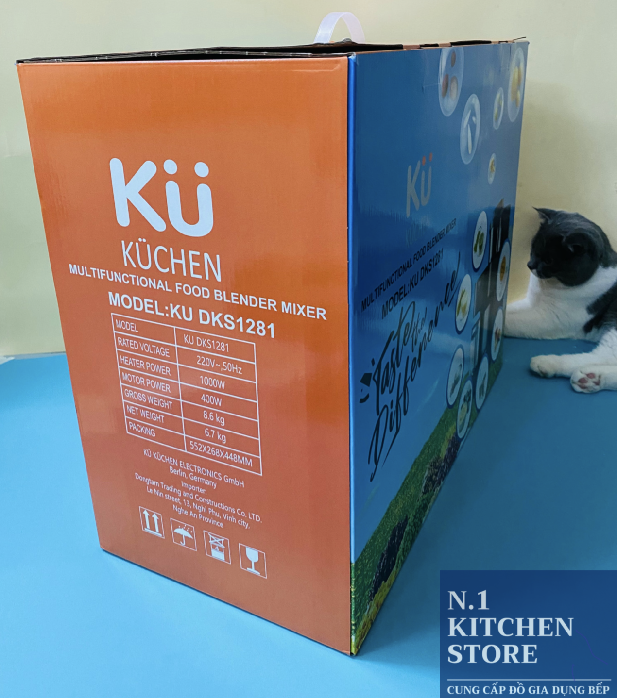 Máy sữa hạt đa năng KUCHEN DKS1281 - Hàng Chính Hãng