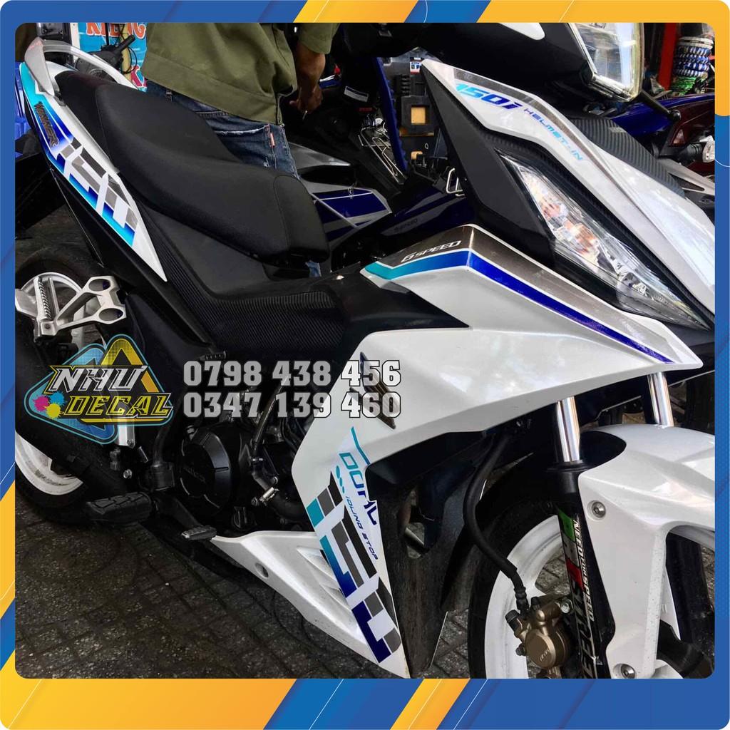 Tem rời winner trắng xanh sọc