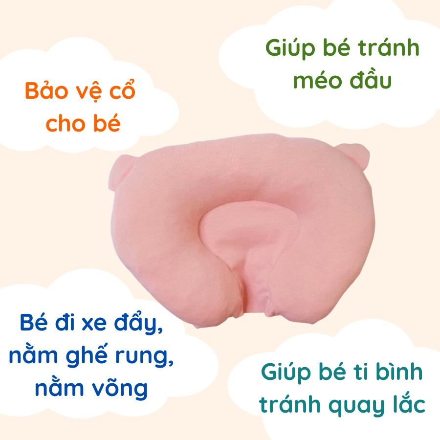 Gối Bảo Vệ Cổ Thun Lụa Hapiso